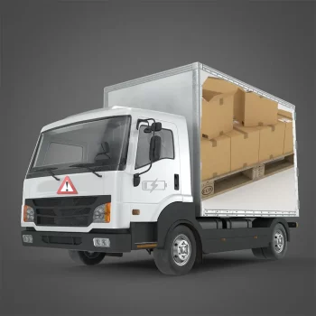 Transport of LFP Lithium Battery Pallets - Burnt